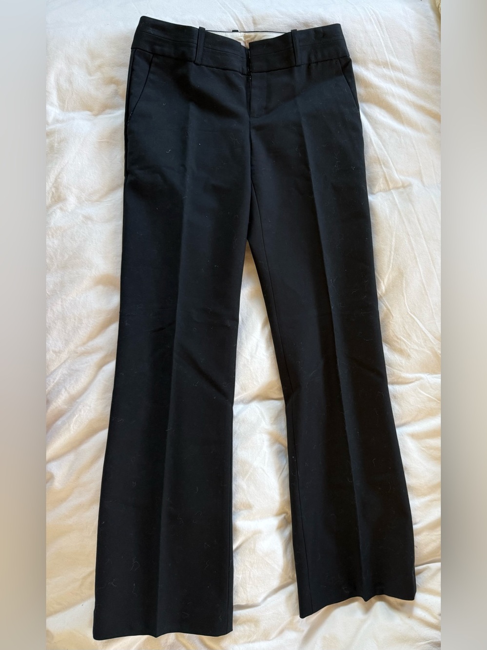 Banana Republic “Martin Fit” Classic Black Straight Leg Dress Pants